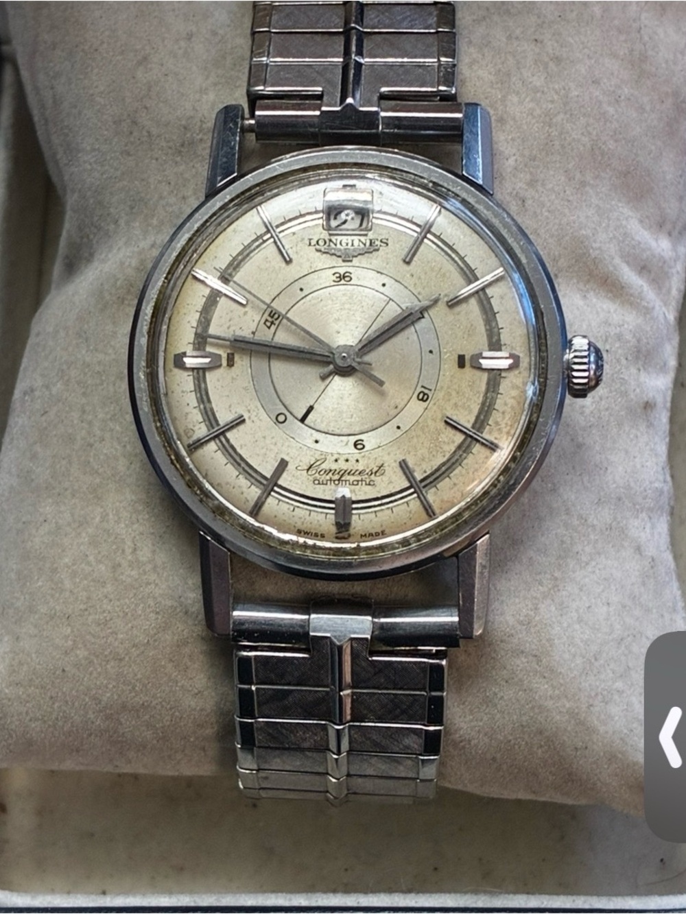 Ultra-Rare Longines Conquest "Central Power Reserve" Ref. 9031